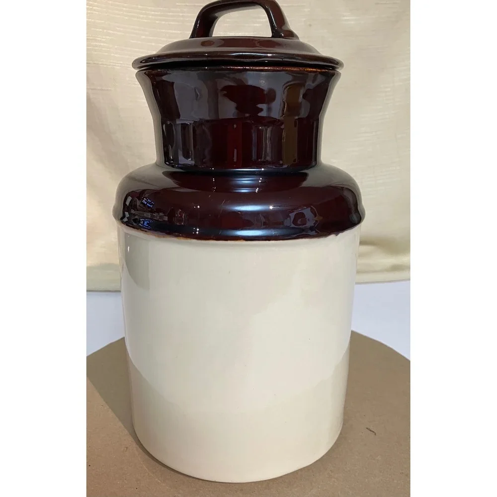 McCoy Cookie Jar Unisex OS Brown Excellent Vintage Fruit 253 USA Pottery